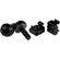 StarTech M5 Screws and Cage Nuts (100 Pack, Black)