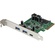 StarTech 5-Port USB 3.1 PCIe Card - 1x USB-C, 2x USB-A, 1x 2-Port IDC