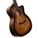 Cort Core-OC Mahogany Acoustic-Electric Guitar with Soft-Side Bag (All Solid Mahogany)