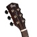 Cort Core-OC Mahogany Acoustic-Electric Guitar with Soft-Side Bag (All Solid Mahogany)
