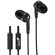 Genius HS-M320  In-Ear Headphones with Inline Mic (Black)