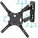 StarTech Full Motion Low Profile Universal Flat Screen TV Wall Mount (32-55 inch)