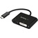 StarTech USB-C to DVI Adapter with Power Delivery (Black)