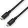 StarTech USB C Cable w/ 5A PD - USB 3.0 5Gbps (1.8m, Black)