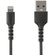 StarTech Heavy Duty USB-A to Lightning Cable (Black, 1m)