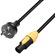 Adam Hall 8101 TCON 0150  IP65 Powertwist Power Cord (1.5 m)
