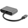 StarTech USB-C to VGA and HDMI Adapter (Space Gray)