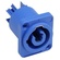Adam Hall Chassis Power In Connector (Blue)