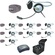 Eartec UPMON8 UltraPAK 8-Person HUB Intercom System with Monarch Headset