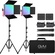 GVM RGB LED Video Light, 50W Video Lighting Kit