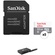 SanDisk 32GB Ultra UHS-I microSDHC Memory Card with SD Adapter (5-Pack) and USB 3.0 Card Reader