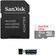 SanDisk 32GB Ultra UHS-I microSDHC Memory Card w/ SD Adapter and 4-in-1 USB 2.0 Card Reader
