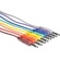 Hosa CPP-845 1/4" TS Male Patch Cable 8-pack - 45 cm (Various Colours)