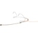 DPA Microphones 4488 Core Directional Headset Mic/Microdot (Beige)