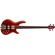Cort A4 Plus FMMH Bass Guitar with Guitar Bag (Open Pore Black Cherry)