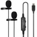 CKMOVA LCM2LD Dual Head Lavalier Microphone for iOS Lightning Devices (6m Cable)