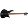 Cort Action Junior Bass Guitar with Guitar Bag (Open Pore Black)