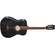 Cort AB590MF-BOP-W Acoustic Bass Guitar (Black Open Pore)