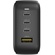 UNITEK 4-in-1 Travel Charger with USB-C Dynamic Charging up to 100W (Black)