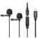 Boya BY-M2D Digital Dual Omnidirectional Lavalier Microphones with Detachable Lightning Cable (iOS)