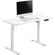 Brateck Compact Single Motor Electric Sit-Stand Desk with Desktop Included (White)