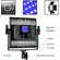 GVM 800D-RGB LED Studio 3-Video Light Kit with Softbox