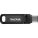 SanDisk 64GB Ultra Dual Drive Go 2-in-1 Flash Drive (Black, 150MB/s)