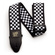 Ernie Ball Jacquard Guitar Strap - Black and White Checkered