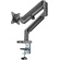 Brateck Single Monitor Arm - Polished Aluminium & Gas-Spring for 17'-32' Screens