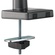 Brateck Dual Monitor Arm - Polished Aluminium & Gas-Spring for 17"-32" Screens