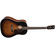 Cort Earth Electro Acoustic Guitar with Guitar Bag (Sunburst)
