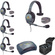 Eartec UPMX4GS4 UltraPAK 4-Person HUB Intercom System with Max4G Double Headset