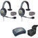 Eartec UPMX4GS2 UltraPAK 2-Person HUB Intercom System with Max4G Single Headset