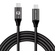 Promate ThunderLink C20+ USB-C To USB-C Thunderbolt 3 Cable (Black, 1.5m)