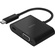 Belkin USB-C to VGA + Charge Adapter (Black)