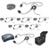 Eartec UPCYB7 UltraPAK 7-Person HUB Intercom System with Cyber Headset
