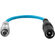 Kondor Blue 2.5mm DC Barrel Female to 2-Pin Male Power Cable for BMPCC 6K & 4K (Blue, 15.2cm)