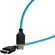 Kondor Blue Braided Ultra-High Speed HDMI Cable (Blue, 43cm)
