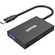 UNITEK 4-in-1 USB Multi-Port Hub with USB-C Connector. Includes 2 x