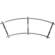 Matthews Heavy Wall Track - Curved - 8 Foot Section - 20' Diameter