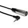 Hosa XVM-110M Stereo 3.5mm Mini Angled Male to XLR Male Cable - 10'
