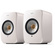 KEF LSX II Wireless Mini Monitor Speaker Pair (White)