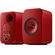 KEF LSX II Wireless Mini Monitor Speaker Pair (Red)