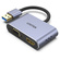 UNITEK USB-A to HDMI 2.0 & VGA Adapter with Dual Monitor Support