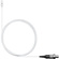 Shure UniPlex UL4 Cardioid Subminiature Lavalier Microphone (White, LEMO)