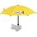 Orca OR-590 Small Outdoor Umbrella with Hot Shoe to 1/4inch - 20inch Adapter