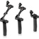 SHAPE Telescoping Handles with Rod Blocks Kit (Black)