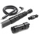 K-Tek KP10VCCR Mighty Boom 5-Section Graphite Boompole with Coiled Cable and XLR Side Exit