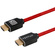 Vertux VertuLink-300 GameCharged 8K HDMI Audio Video 3D Cable (Red)