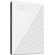 Western Digital My Passport USB 3.2 Gen 1 External Hard Drive (1TB, White)